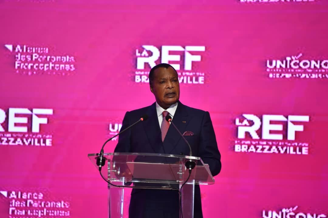 photo DENIS SASSOU NGUESSO INVITE LES ENTREPRENEURS FRANCOPHONES PORTEURS DE PROJETS CREDIBLES DE DEVELOPPEMENT A INVESTIR AU CONGO