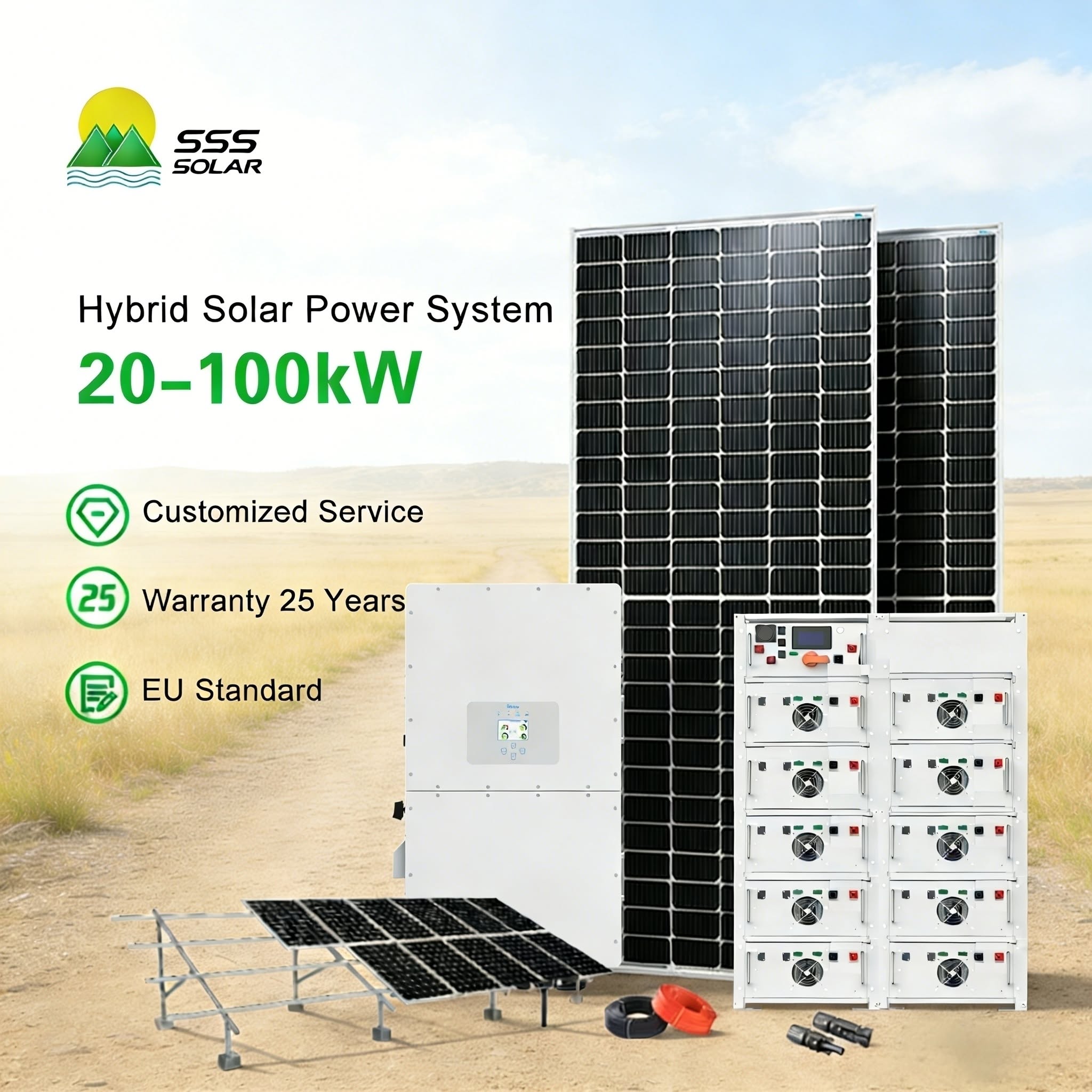 KIT SOLAIRE RESIDENTIEL , INDUSTRIEL ET COMMERCIAL HORS RESEAU
